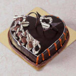 1 kg Heart Shape Chocolate Cake(Eggless) 1499