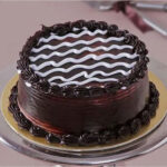 Half Kg Dark Chocolate Cake