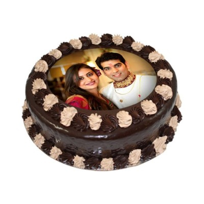 Amazing Chocolate Photo Cake