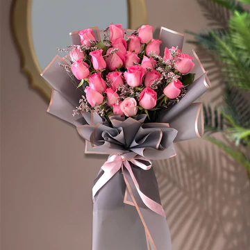 Pink Rose Bunch