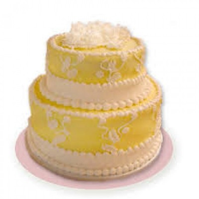 2 Tier 3kg Butterscotch Cake